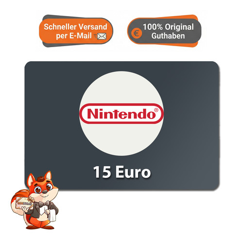 Nintendo euro digitaler - 15€,