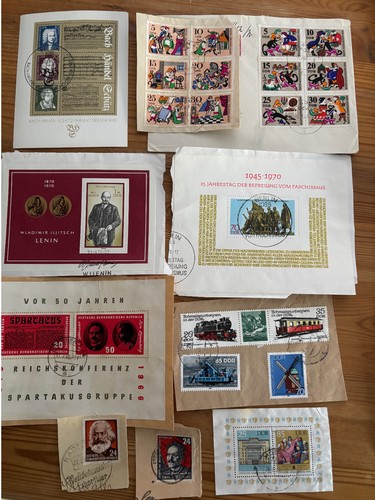 Briefmarken ddr blöcke und - briefmarken,
