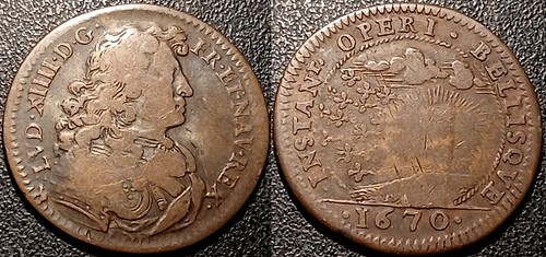 Louis xiv jeton royal - xiv,