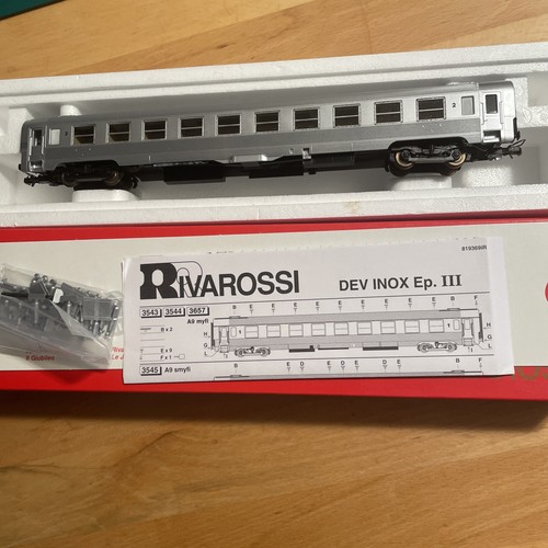 Rivarossi 3654 dev inox - rivarossi, h0