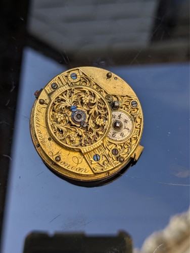 Uhrwerk spindeltaschenuhr - uhrwerk,