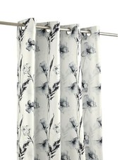 2 Vorhänge Gardinen mit Ösen