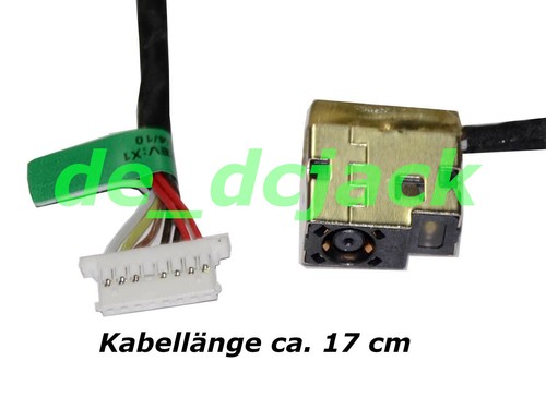 X038ng netzteilbuchse - hp, 17-x038ng