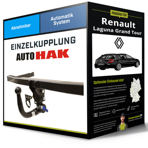 Abnehmbare anhängerkupplung - abnehmbare,