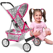 Kinderplay Puppenwagen, Puppenbuggy ab 3 Jahre - KP0280S
