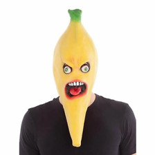 Halloween Böse Banane Maske Latex Tropisch Früchte Scary Cosplay Kostüm Party