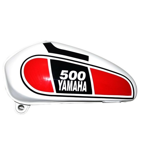 Yamaha 500 weiß rot - yamaha,