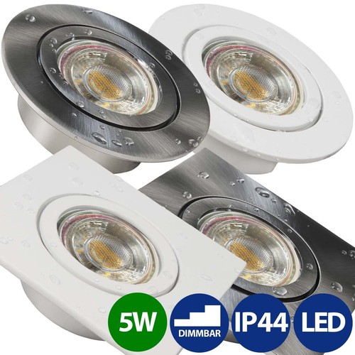 Led bad einbaustrahler - bad, einbau