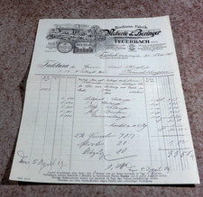 Alte Rechnung Heimatbeleg