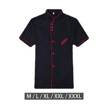 Kochjacke Kurzarm Kochuniform Kochkleidung für die Küche Gastronomie