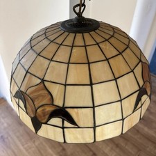 alte Deckenlampe Tiffany