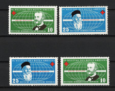 DDR 1957  Nr. 572 - 573  Rotes
