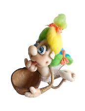Blumentopf Fee Troll Kokosnuss Deko Fun Skurill Geschenk bunt Gnom Po Crazy