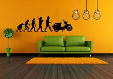 Wandtattoo - Evolution - Moped