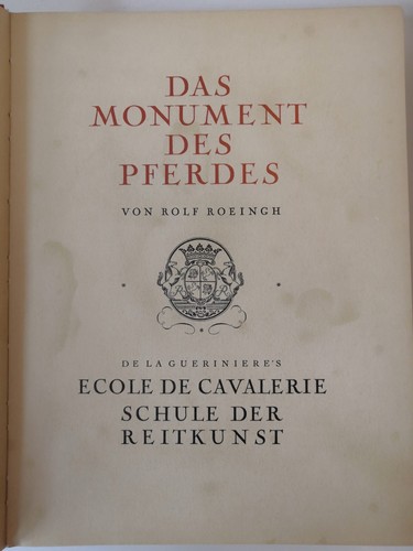 Das monument des pferdes - monument,