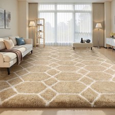 Flauschige Teppiche Hochflor