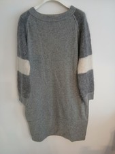 Bruno Manetti - Strickkleid, Gr.M, Grau.