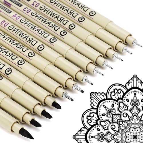 Micron fineliner stifte - fineliner, 12