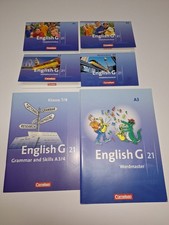 Cornelsen Vokabeltaschenbücher + Grammatikhefte Wordmaster: English G 21, A1-A5