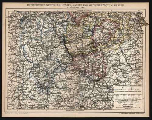 Landkarte anno 1896 provinz - 1896,