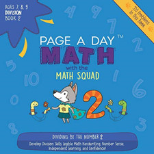 Page a Day Math Division Book