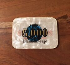 Casino Plaque Jeton BLANKENBERGE 5.000
