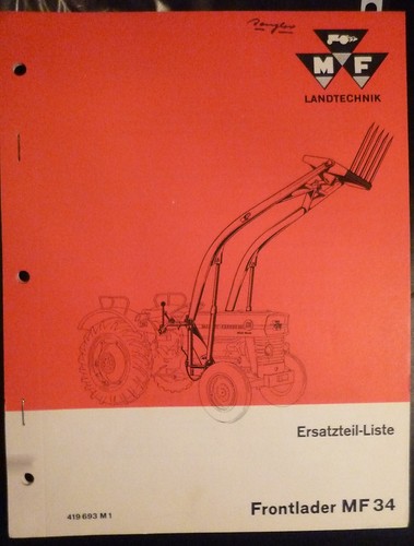 Massey ferguson frontlader - massey, mf