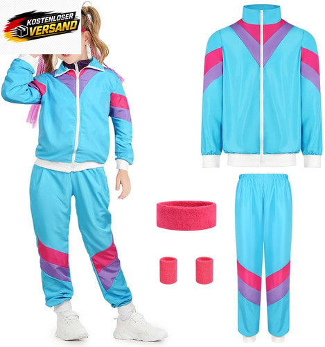 Kinder retro trainingsanzug - retro,