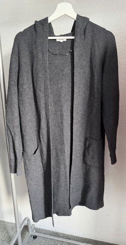 Lange graue strickjacke von - graue,