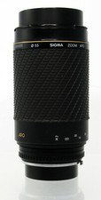 Sigma Apo 75-300mm 1:4-5.6 Objektiv für Contax/Yashica Anschluss MF - 38150
