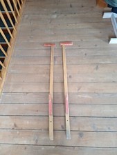 Vintage Holz Stelzen Kinder 70er Jahre