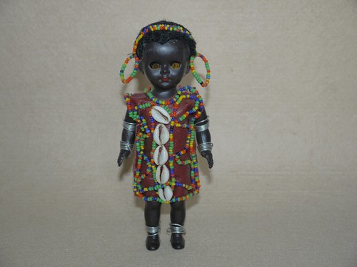 Afrikanische trachtenpuppe - afrikanische,