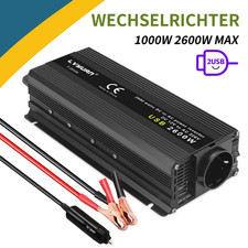 1000W 2600W Wechselrichter 12V