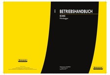 New Holland E30C Minibagger