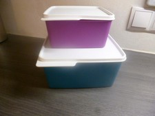 Tupperware 2 x Kühle Ecke 1,2 + 2,5 L Kühlschrank - Vorratsbehälter