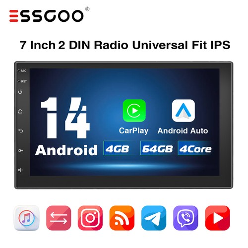 Din carplay autoradio - 2,