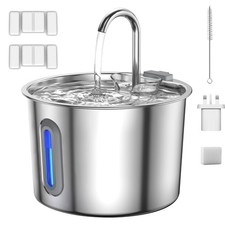 katzenbrunnen Edelstahl 2.2L