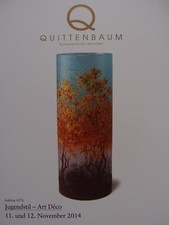 Katalog Auktion 117A, "Jugendstil - Art Déco", Quittenbaum, 11.11.2014, München