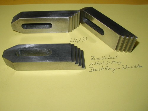 Spanneisen mit treppenkrallen - spanneisen,