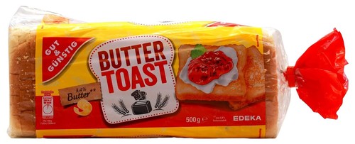 Gut günstig butter toast - gut,