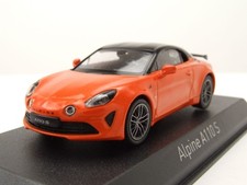 Alpine Renault A110 S Pack Aero 2022 orange Modellauto 1:43 Norev