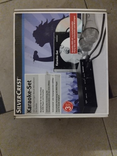 Karaoke set anlage - anlage, silvercrest