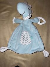 Topolino Topomini Schmusetuch Schnuffeltuch Dinosaurier Dino Drache in Blau (m)