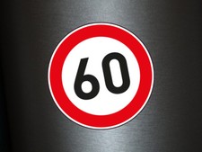 1 x Aufkleber Zulässige