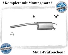 Endschalldämpfer für VW Caddy Maxi III 1.6 75KW Bj.07-15 Auspuff Montagesatz