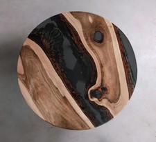 Rund couchtisch massivholz - rund,