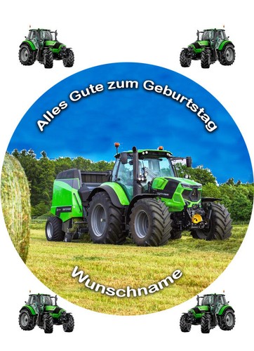Tortenaufleger trecker - tortenaufleger,,