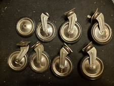 8 Konvolut an Möbelrollen Metallrollen für Rolladenschrank Werkstattauflösung