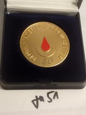 Orden Rot Kreuz Blutspender sind Lebensretter 80 golden (ja51)
