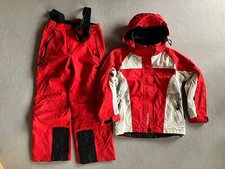 Unlicensed Skihose Skijacke Clima Tex Kinder 140 Rot 2 Teile